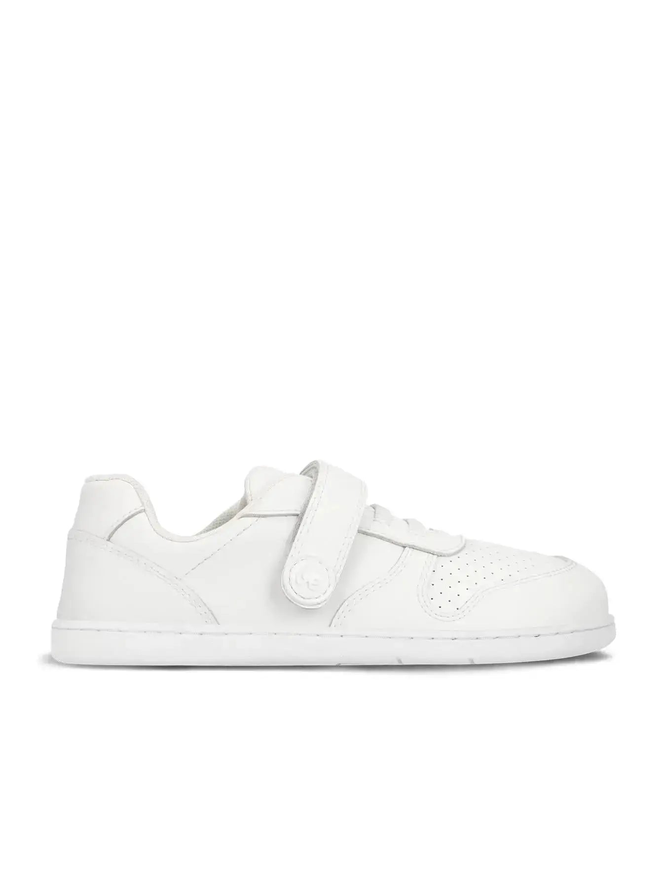 Be Lenka Kids - Scoot All White - Zapatillas colegiales barefoot infantiles blancas