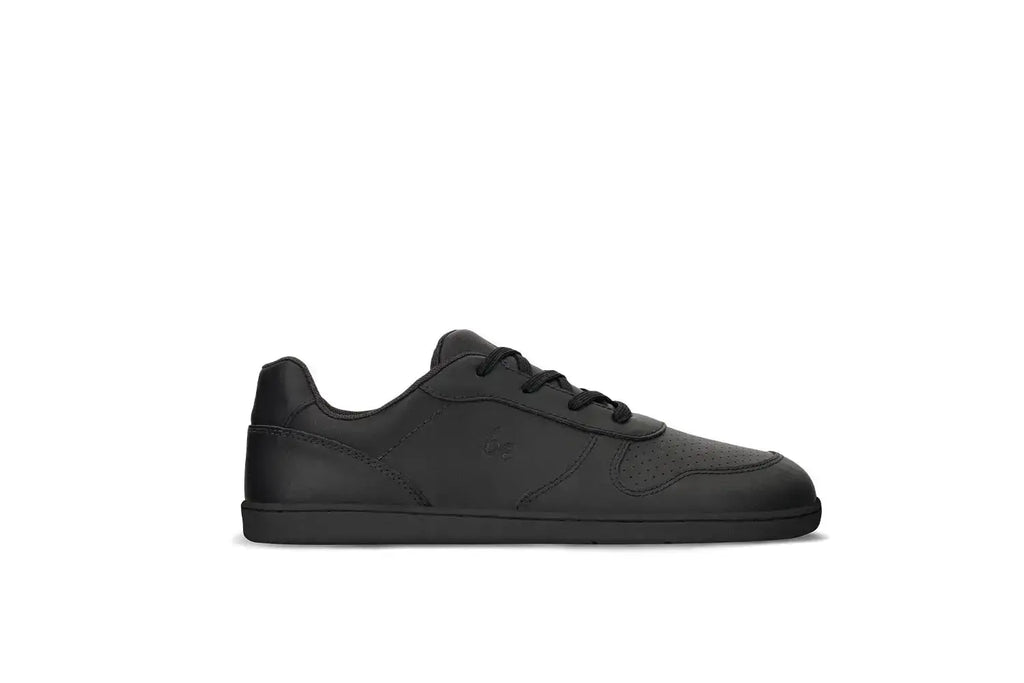Be Lenka Kids - Scoot Junior All Black - Zapatos colegiales barefoot infantiles negros