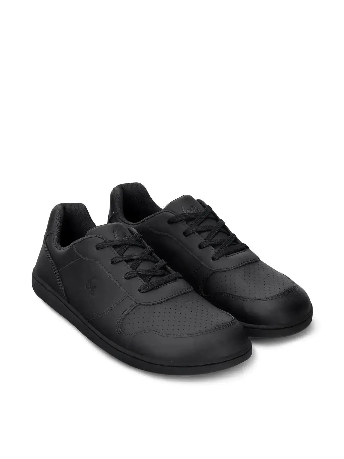 Be Lenka Kids - Scoot Junior All Black - Zapatos colegiales barefoot infantiles negros