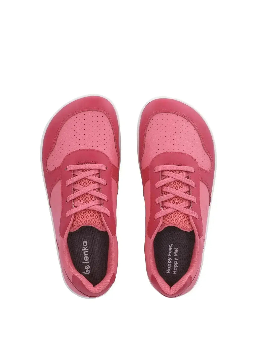 Be Lenka Kids - Scoot Junior Light & Dark Pink - Zapatillas barefoot infantiles rosas