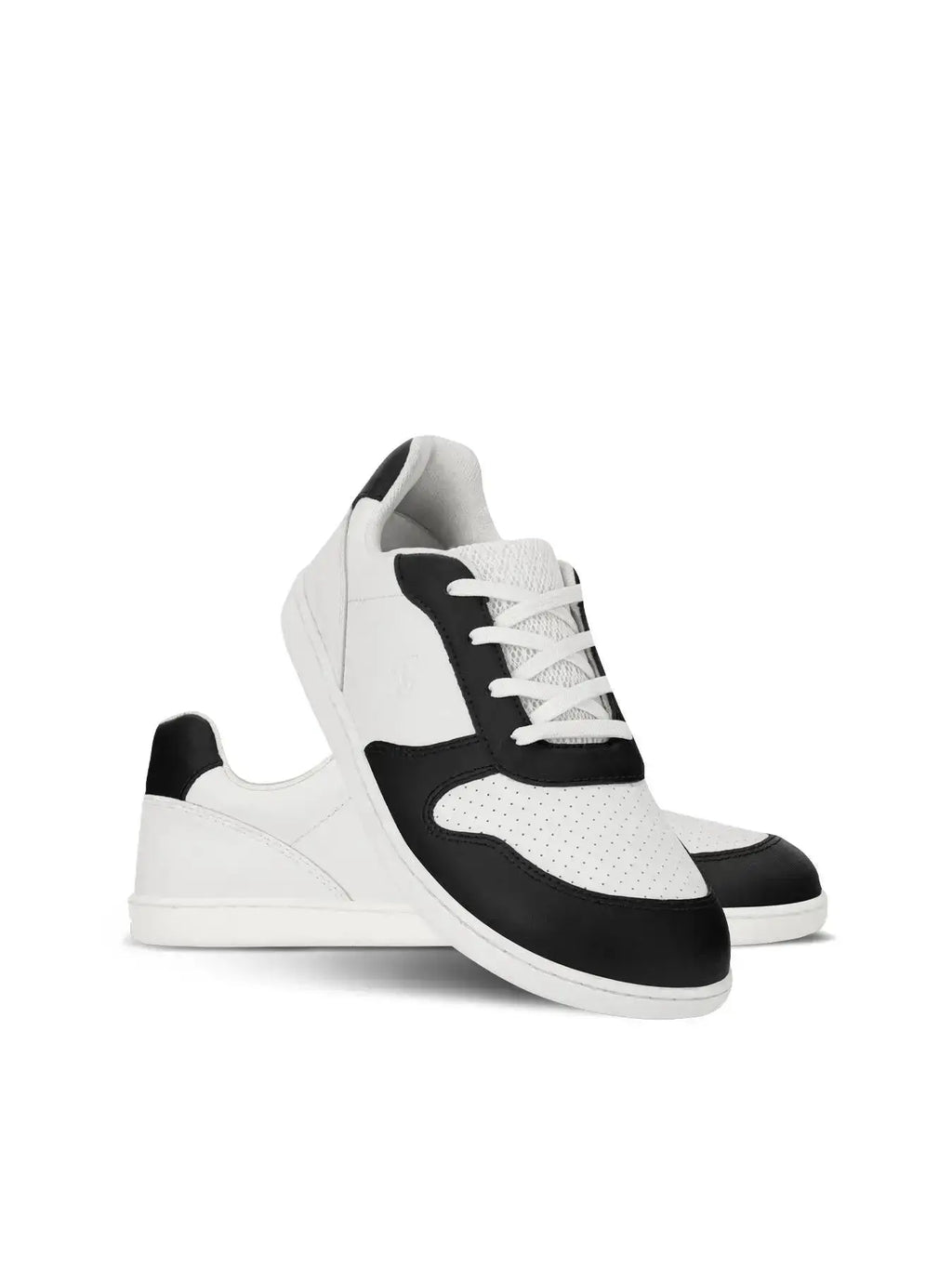 Be Lenka Kids - Scoot Junior Blanc & Noir - Chaussures barefoot