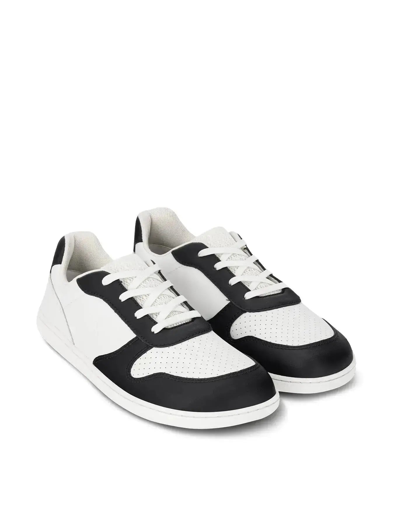 Be Lenka Kids - Scoot Junior Blanc & Noir - Chaussures barefoot