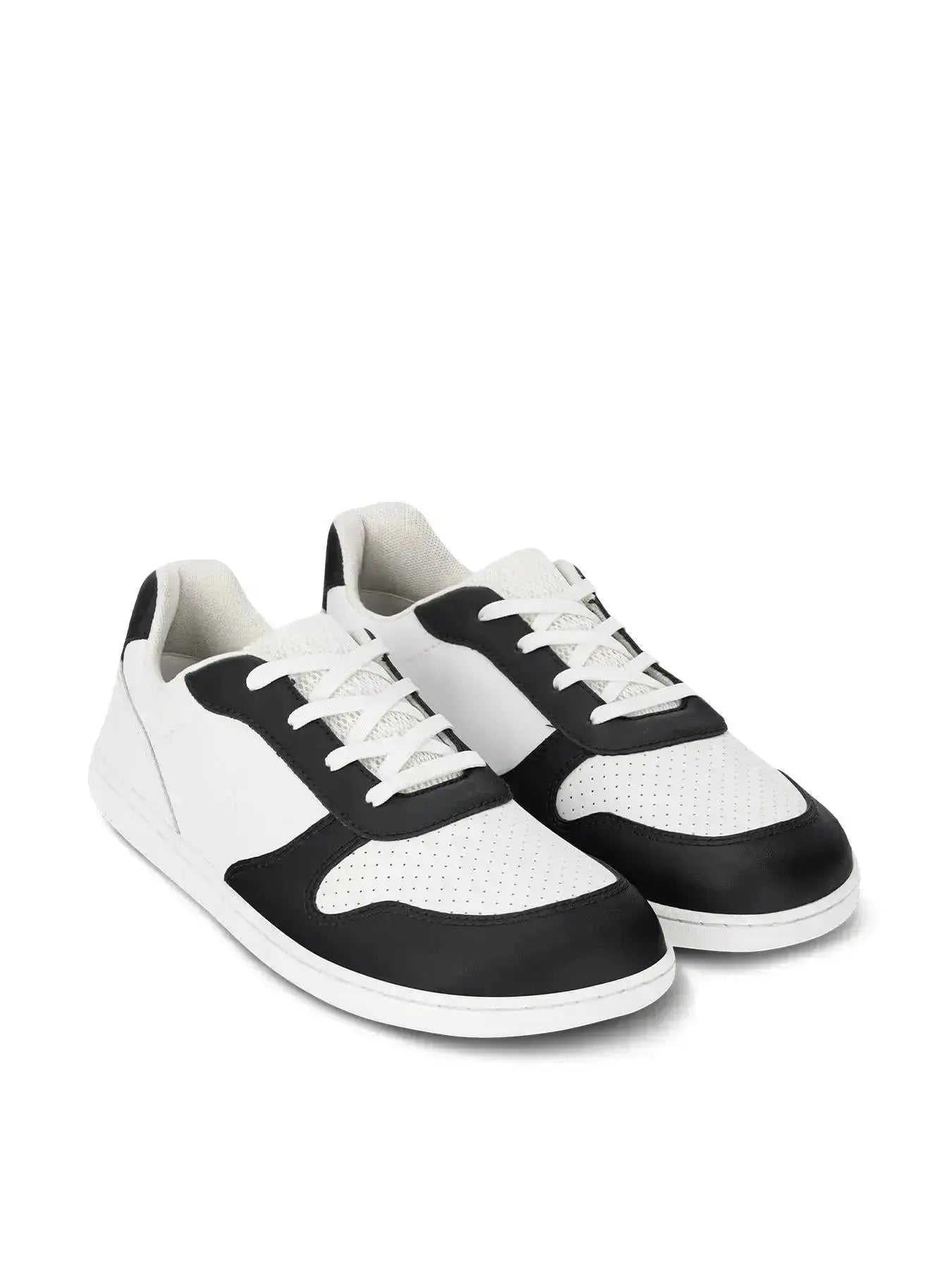 Be Lenka Kids - Scoot Junior Blanc & Noir - Chaussures barefoot