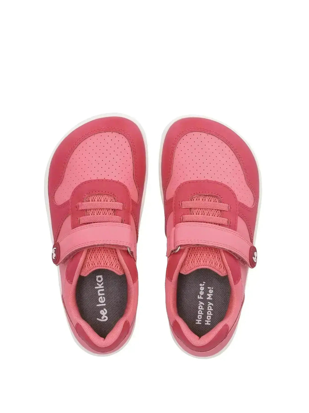 Be Lenka Kids - Scoot Light & Dark Pink - Zapatillas Barefoot infantiles rosas