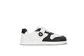 Be Lenka Kids - Scoot White & Black - Zapatillas Barefoot infantiles blancas y negras