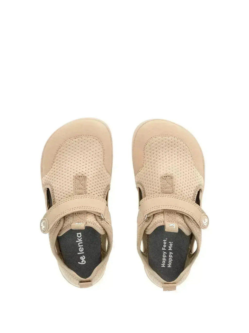 Be Lenka Kids - Zest Beige - Sandalias barefoot infantiles beige