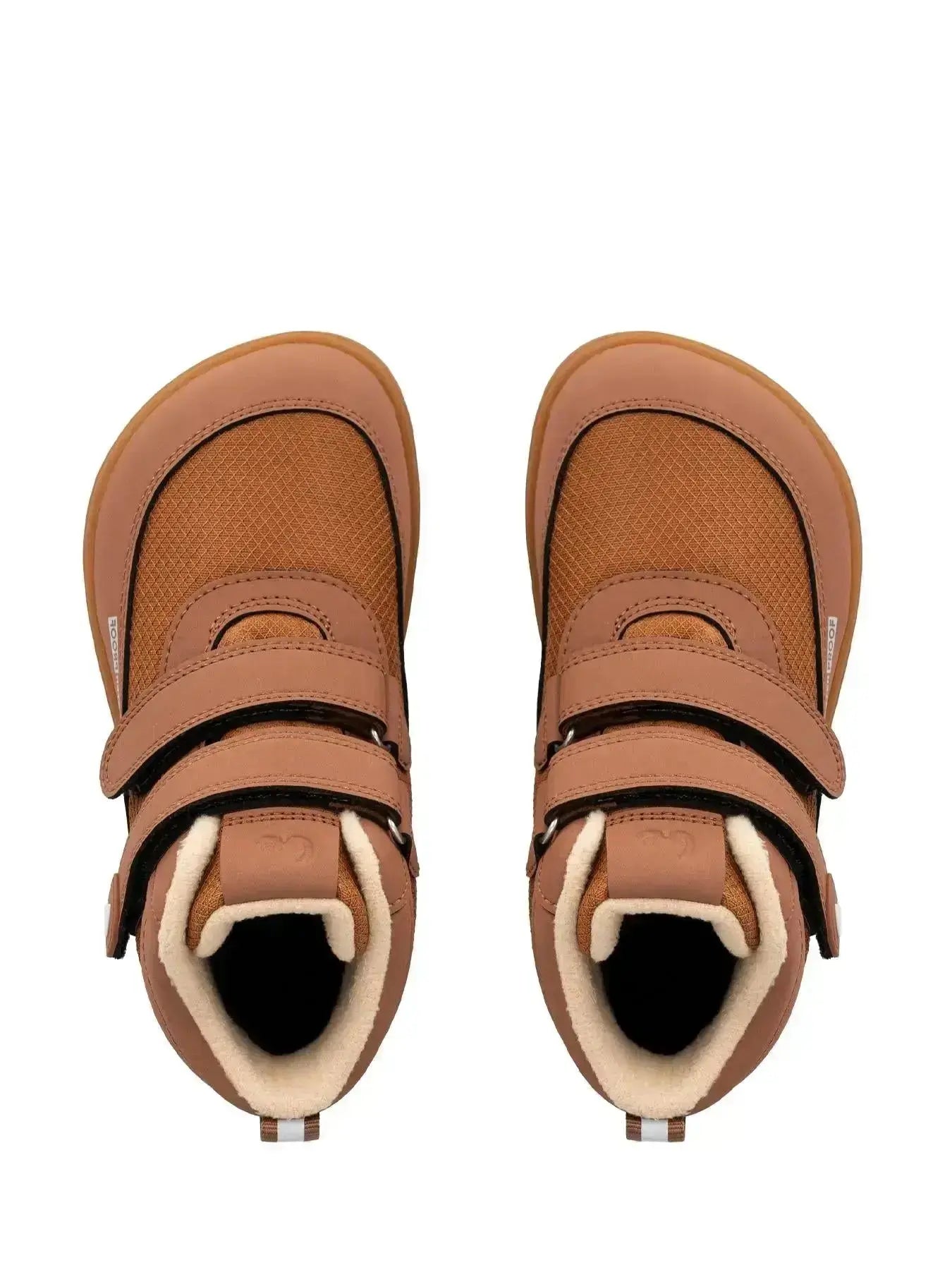Be Lenka Kids - Zippu All Brown - Chaussures barefoot d'hiver