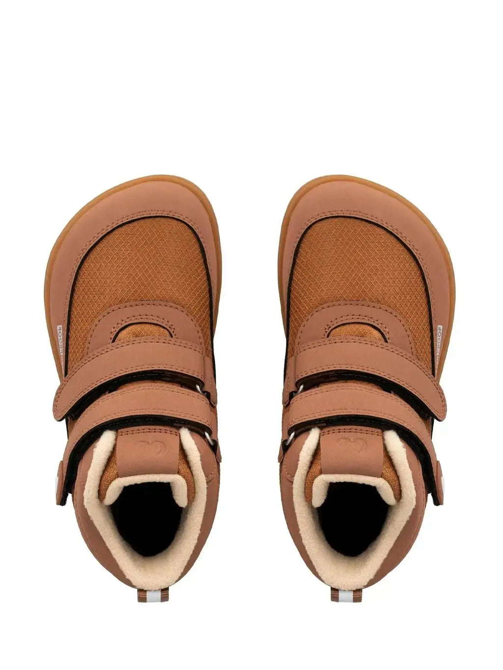 Be Lenka Kids - Zippu All Brown - Zapatos barefoot de invierno