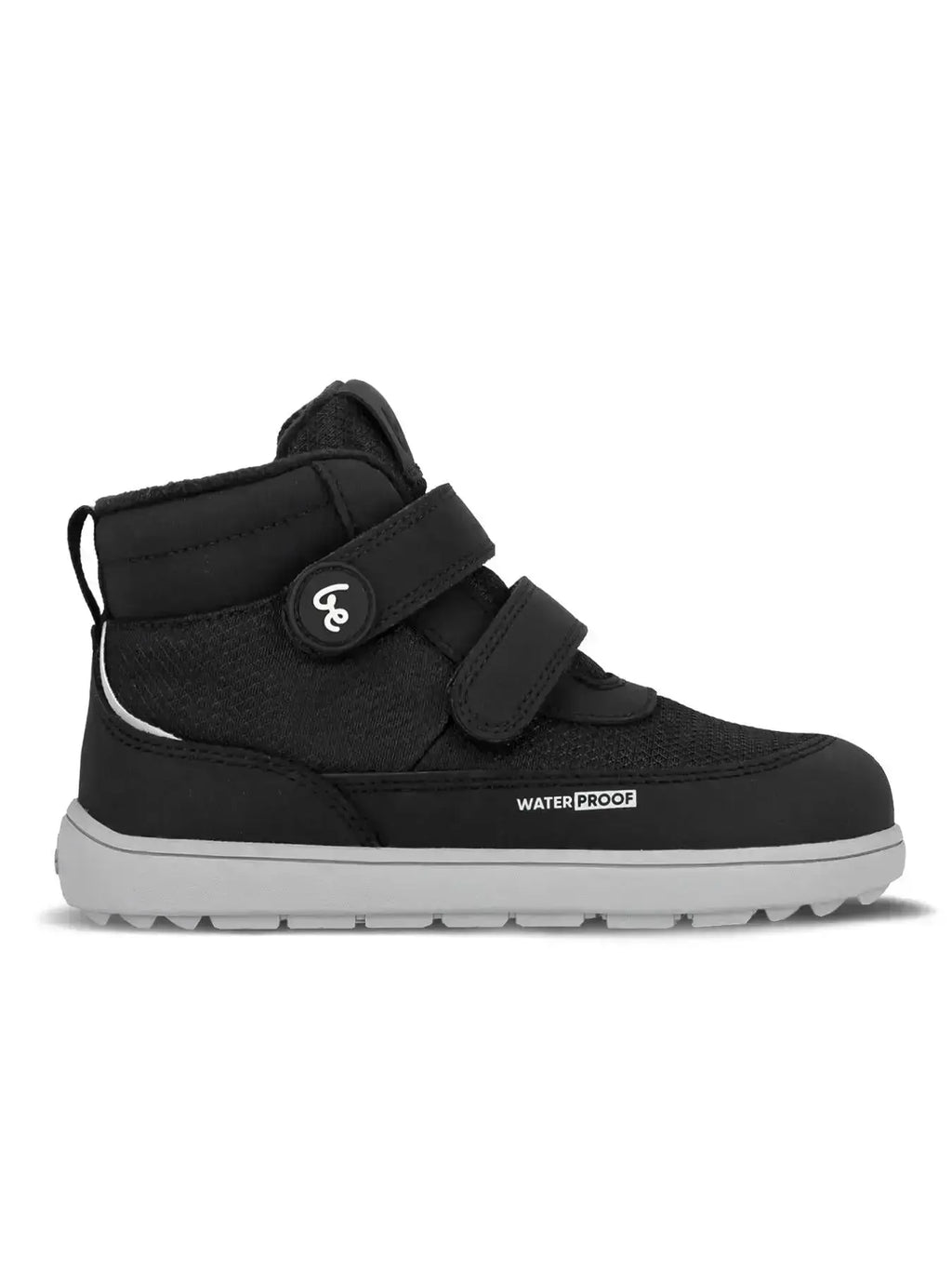 Be Lenka Kids - Zippu Noir & Gris - Chaussures barefoot d'hiver