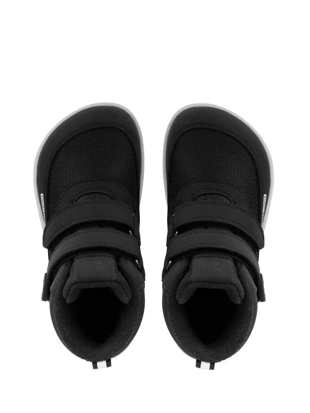 Be Lenka Kids - Zippu Noir & Gris - Chaussures barefoot d'hiver