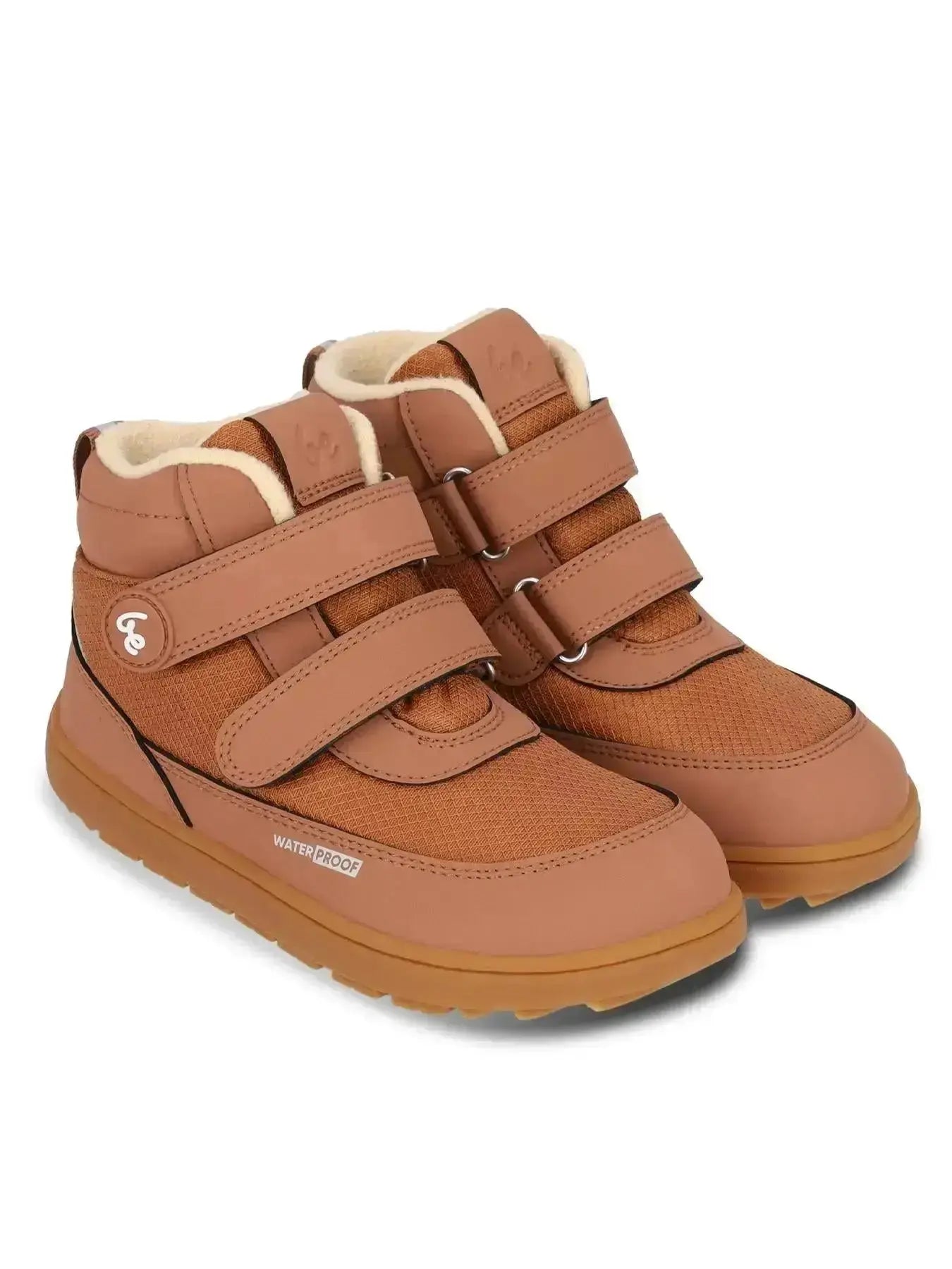 Be Lenka Kids - Zippu Junior Tout Marron - Chaussures barefoot d'hiver