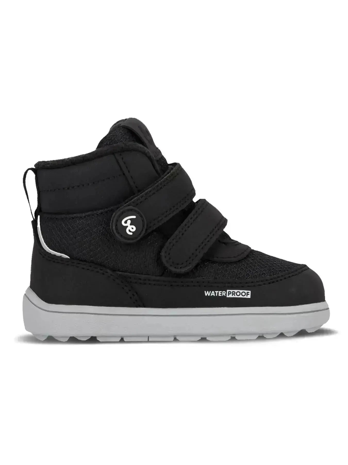 Be Lenka Kids - Zippu Preschool Noir & Gris - Chaussures barefoot d'hiver