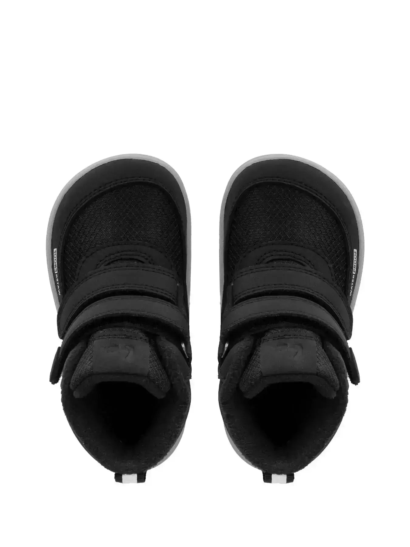 Be Lenka Kids - Zippu Preschool Noir & Gris - Chaussures barefoot d'hiver