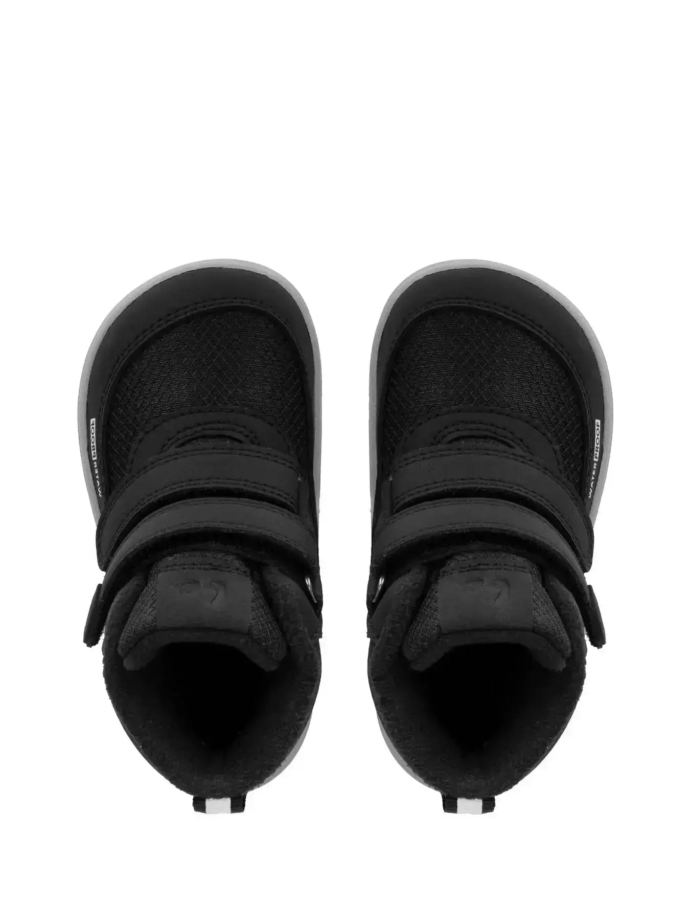 Be Lenka Kids - Zippu Preschool Black & Grey - Botas respetuosas primeros pasos negro