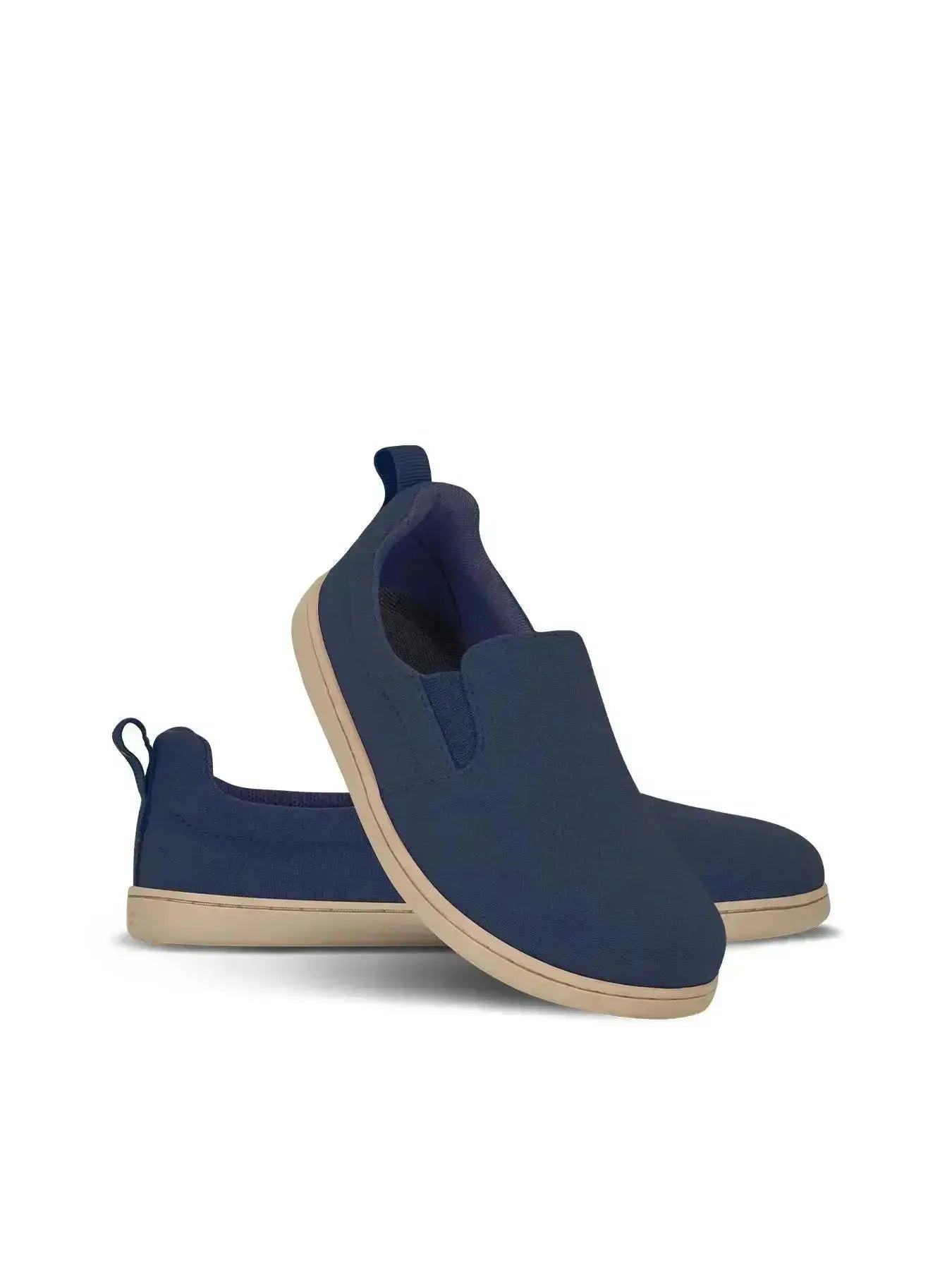 Be Lenka Kids – Aura Preschool Navy - Zapatillas sin cordones respetuosas de primeros pasos azul marino