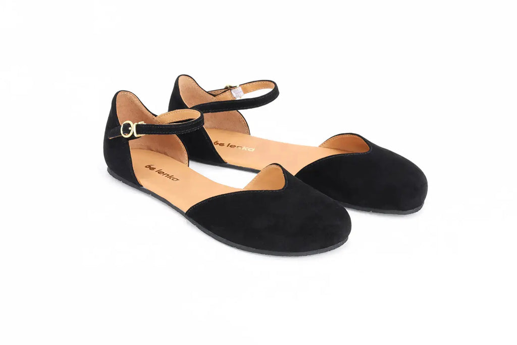 Be Lenka - Lilea Matt Black - Bailarinas barefoot para mujer