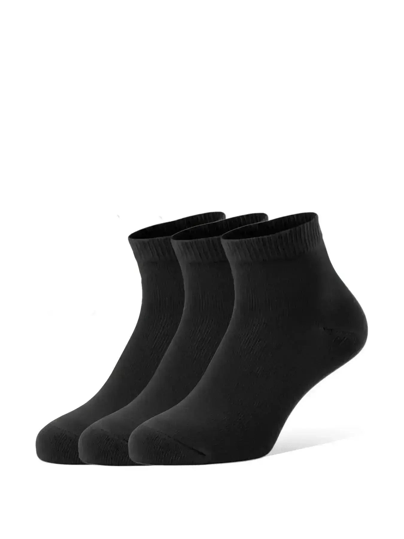 Be Lenka - Essentiels coupe basse Noir lot de 3 - Chaussettes barefoot