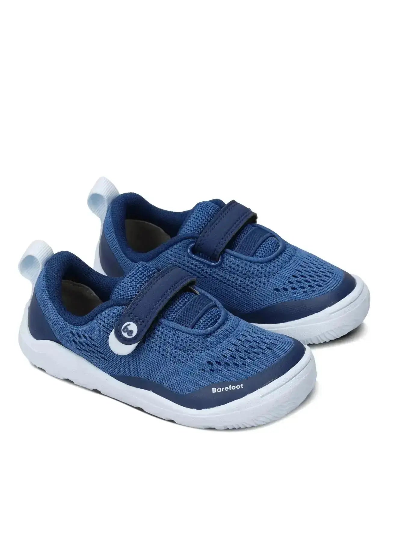 Be Lenka - Nubo Preschool Blue - Zapatillas barefoot respetuosas de primeros pasos azules