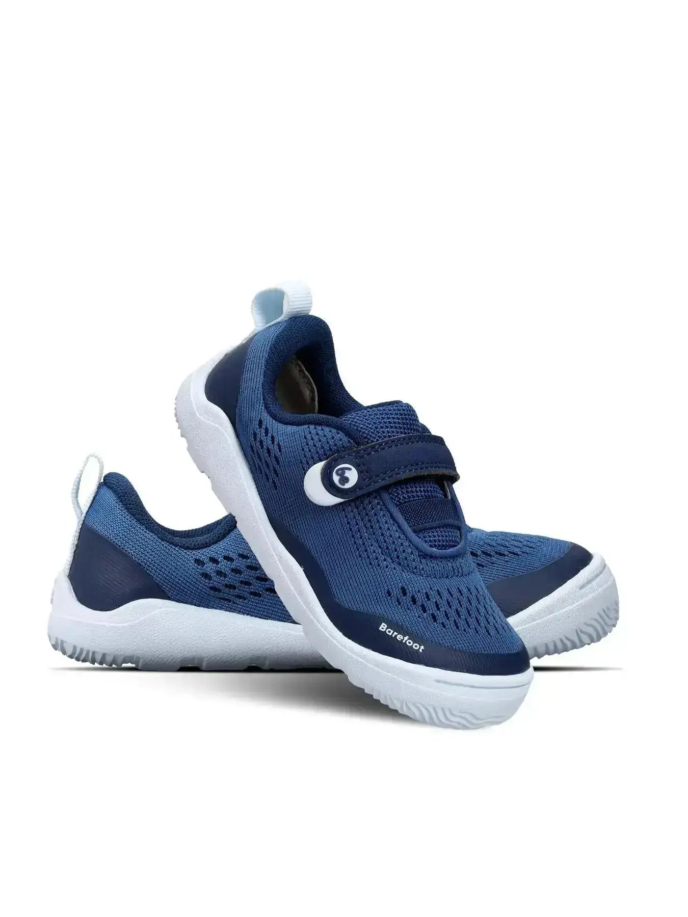Be Lenka - Nubo Preschool Blue - Zapatillas barefoot respetuosas de primeros pasos azules
