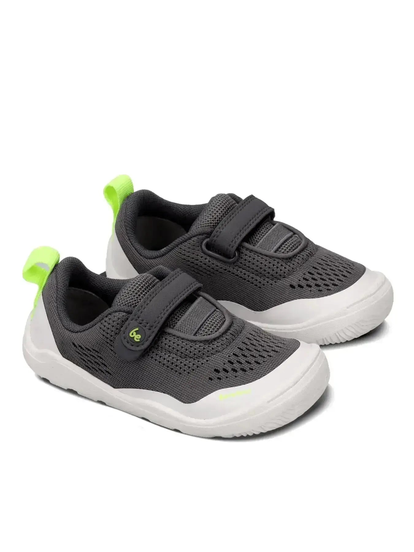 Be Lenka - Nubo Preschool Grey - Zapatillas respetuosas primeros pasos grises