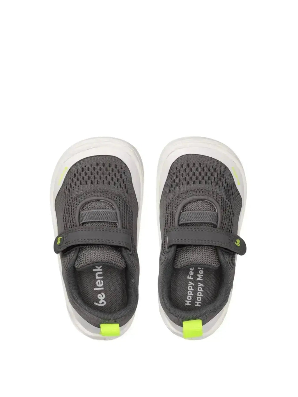 Be Lenka - Nubo Preschool Grey - Zapatillas respetuosas primeros pasos grises