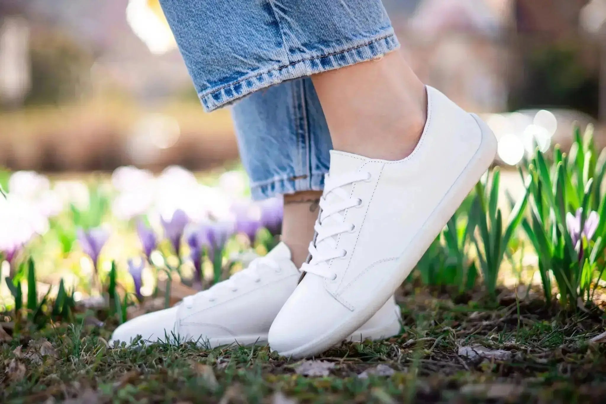 Be Lenka - Prime 2.0 White - Zapatillas barefoot unisex de hombre blancas talla 46