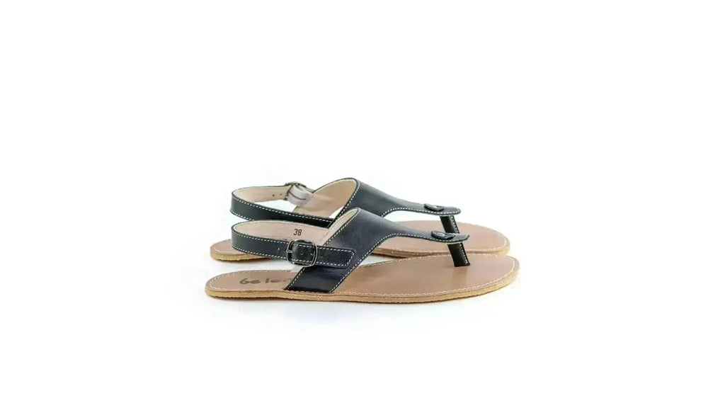 Be Lenka - Promenade Black - Sandalias barefoot negras para mujer