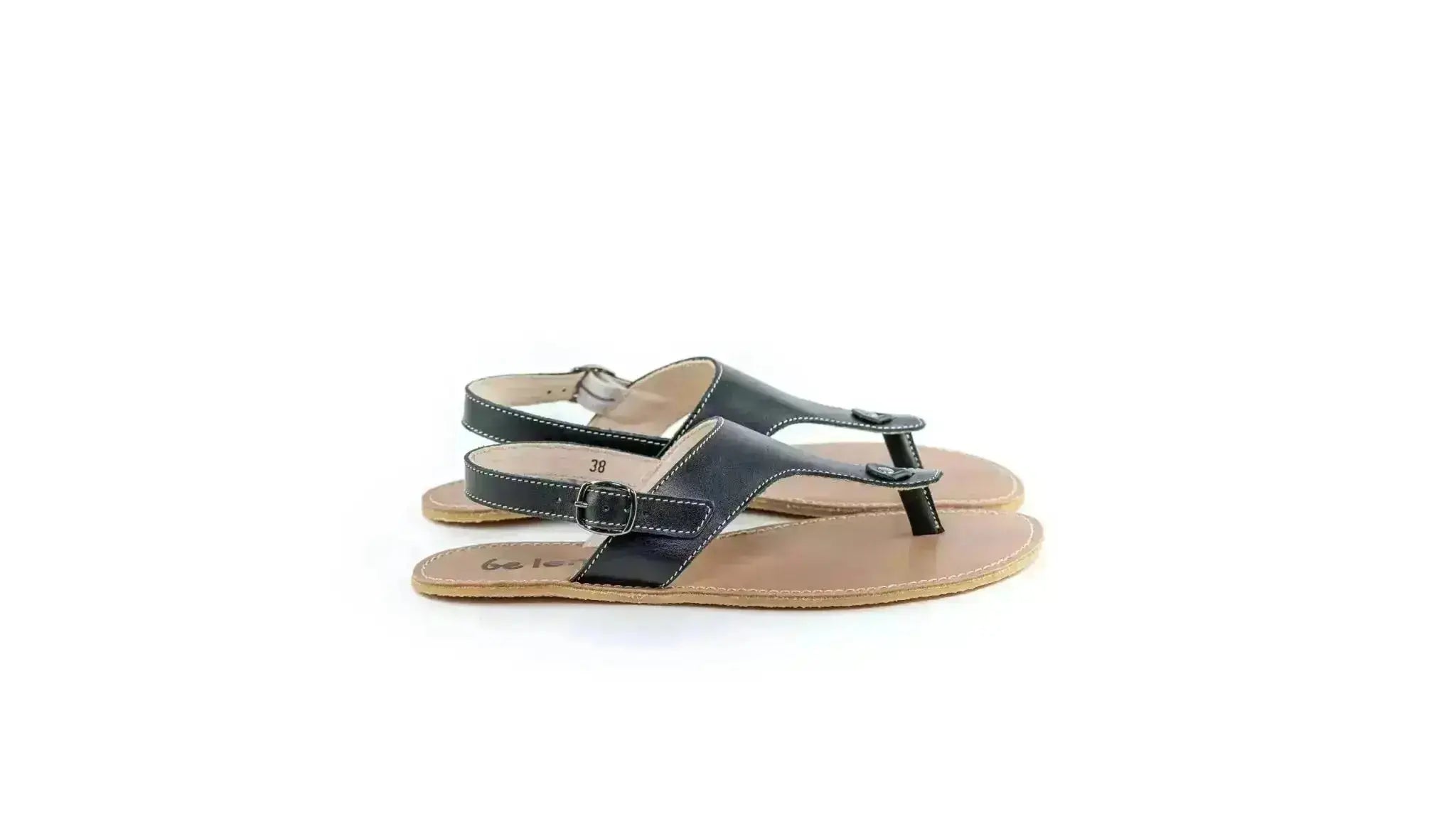 Be Lenka - Promenade Black - Sandalias barefoot negras para mujer