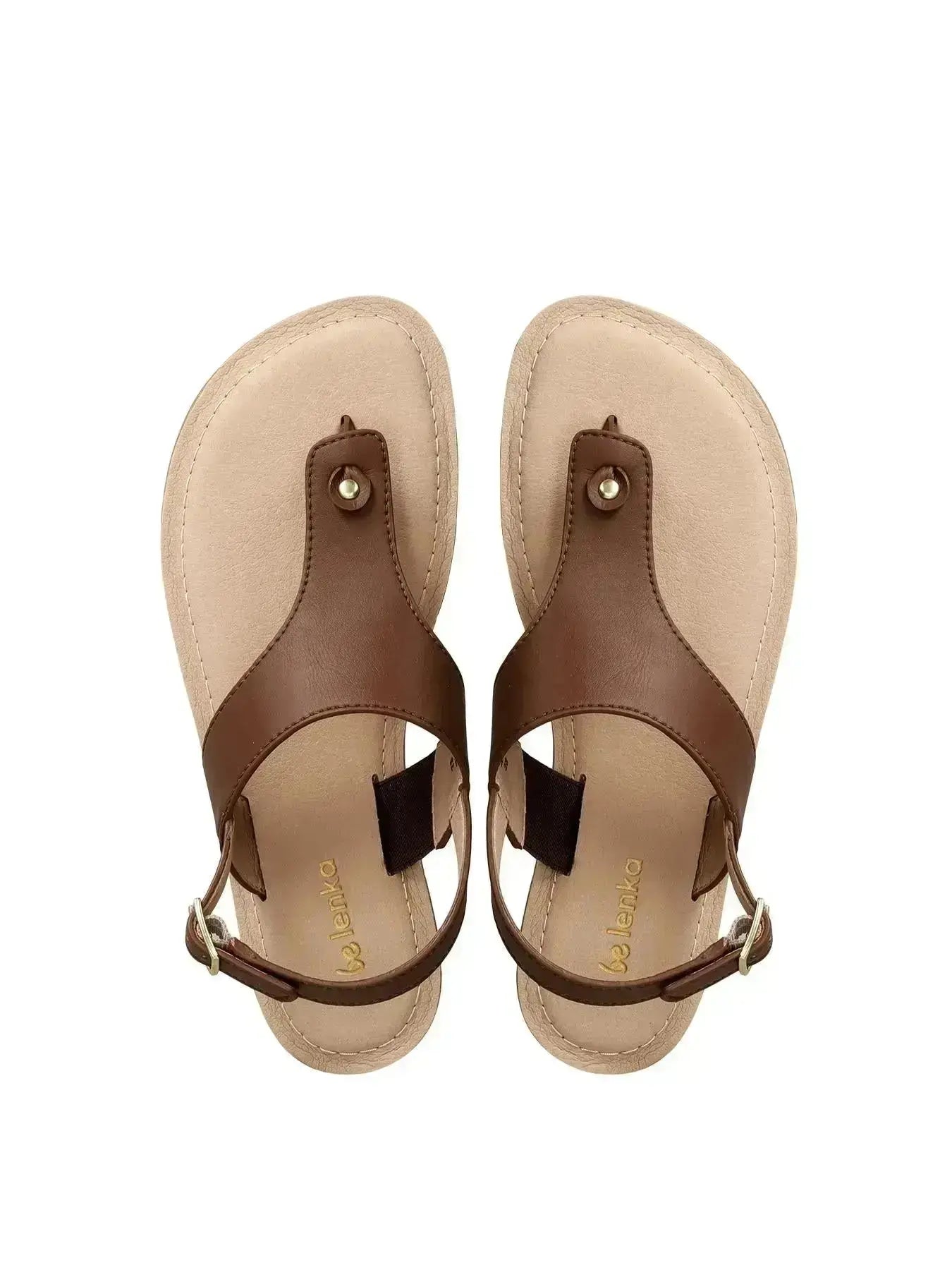 Be Lenka - Promenade Dark Brown - Sandales barefoot
