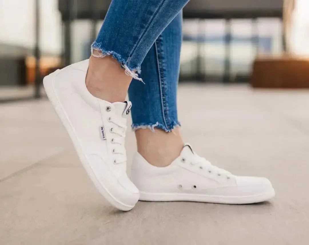 Be Lenka - Rebound Tout Blanc - Chaussures barefoot en toile