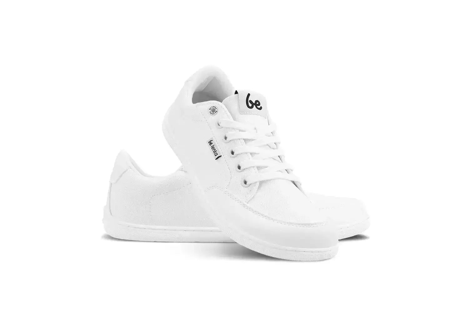 Be Lenka - Rebound All White - Baskets en toile barefoot