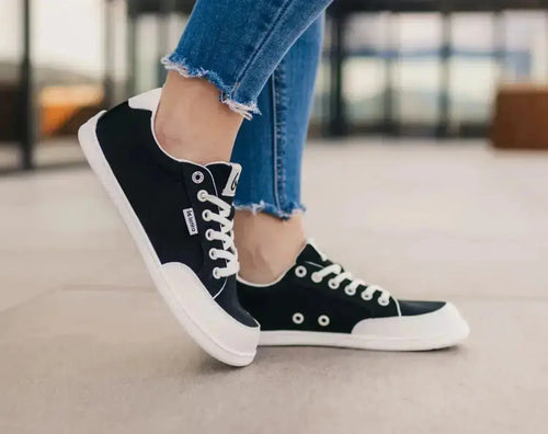Be Lenka - Rebound Black & White - Lonetas barefoot unisex negras