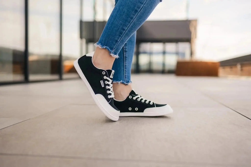Be Lenka - Rebound Black & White - Lonetas barefoot unisex negras
