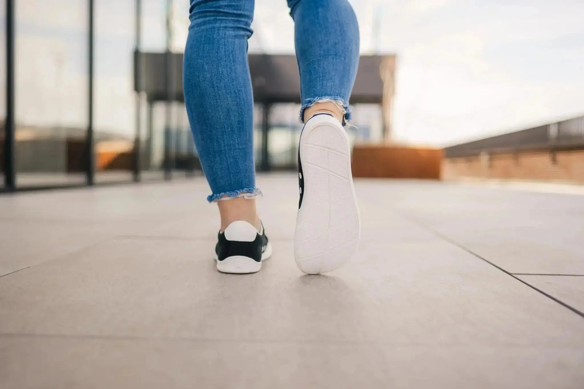 Be Lenka - Rebound Black & White - Lonetas barefoot unisex negras