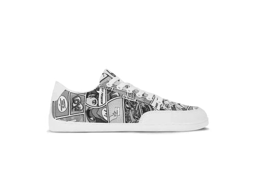 Be Lenka - Rebound Comics Black & White - Lonetas barefoot de comic en blanco y negro unisex