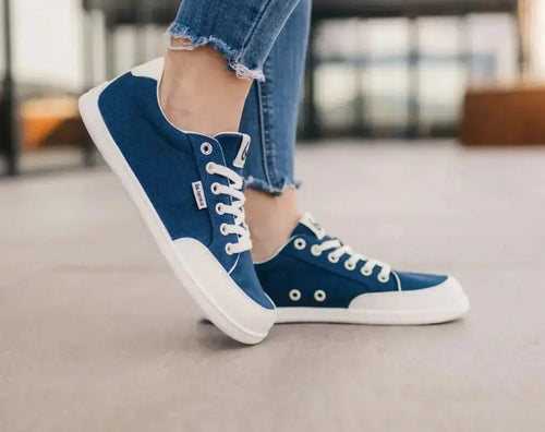 Be Lenka - Rebound Dark Blue & White - Lonetas barefoot azul marino unisex