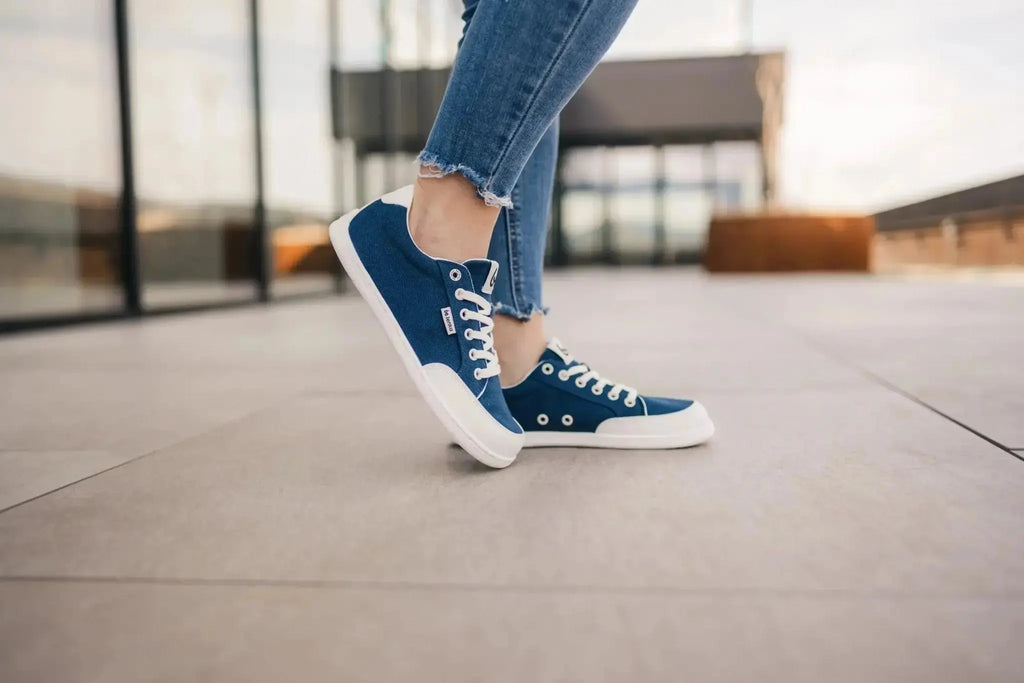 Be Lenka - Rebound Dark Blue & White - Lonetas barefoot azul marino unisex