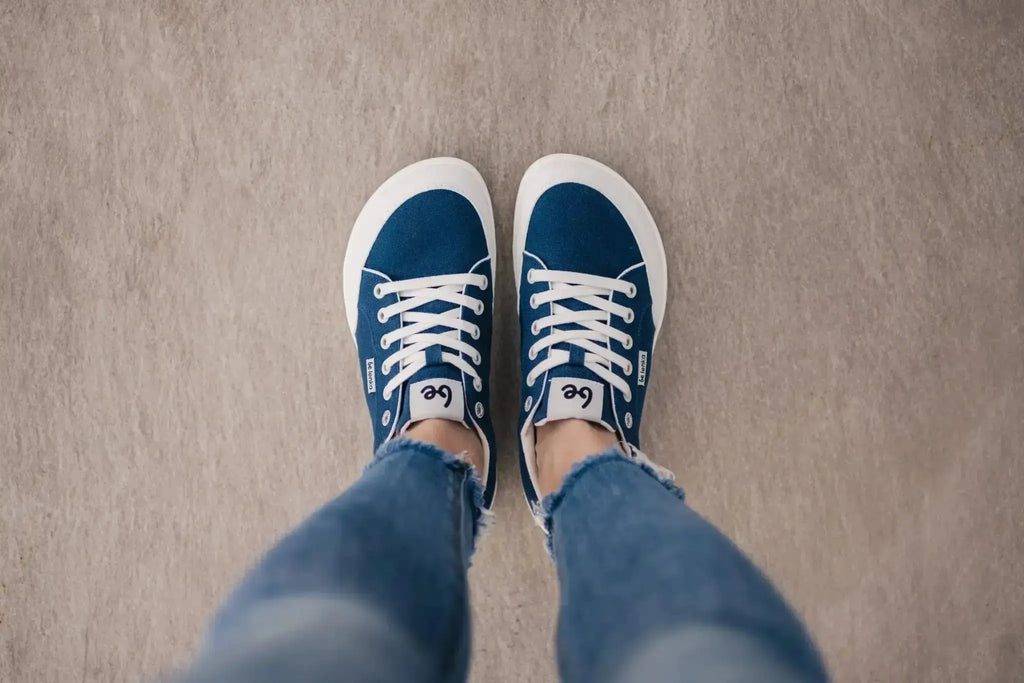 Be Lenka - Rebound Dark Blue & White - Lonetas barefoot azul marino unisex