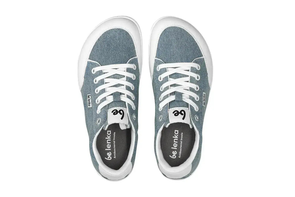 Be Lenka - Rebound Denim Light Blue - Lonetas barefoot azul claro de tela vaquera unisex