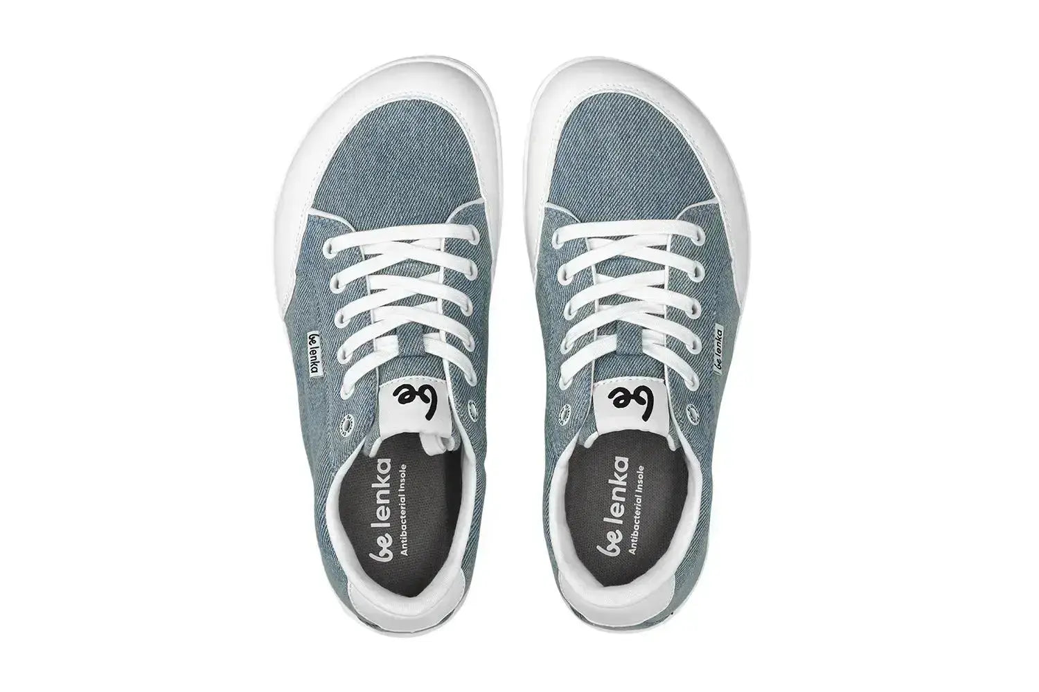 Be Lenka - Rebound Denim Light Blue - Lonetas barefoot azul claro de tela vaquera unisex