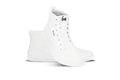 Be Lenka - Rebound High Top All White - Lonetas barefoot de caña alta blancas