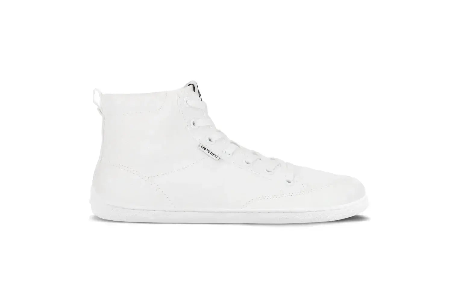 Be Lenka - Rebound High Top All White - Lonetas barefoot de caña alta blancas