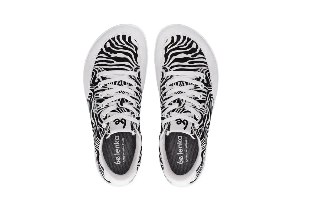 Be Lenka - Rebound Zebra - Lonetas barefoot de cebra para mujer