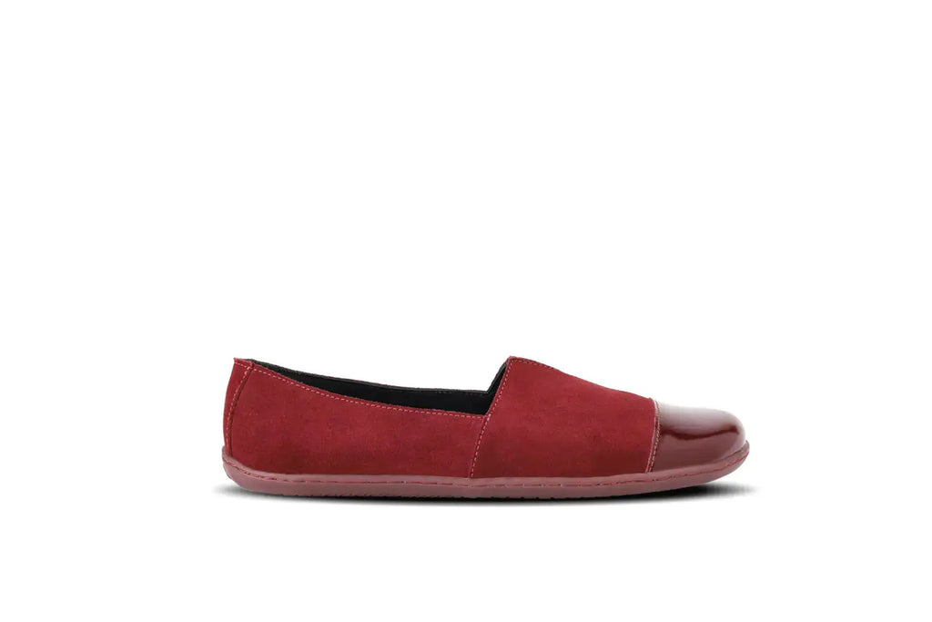 Be Lenka - Rosaluna Burgundy - Mocasines barefoot para mujer