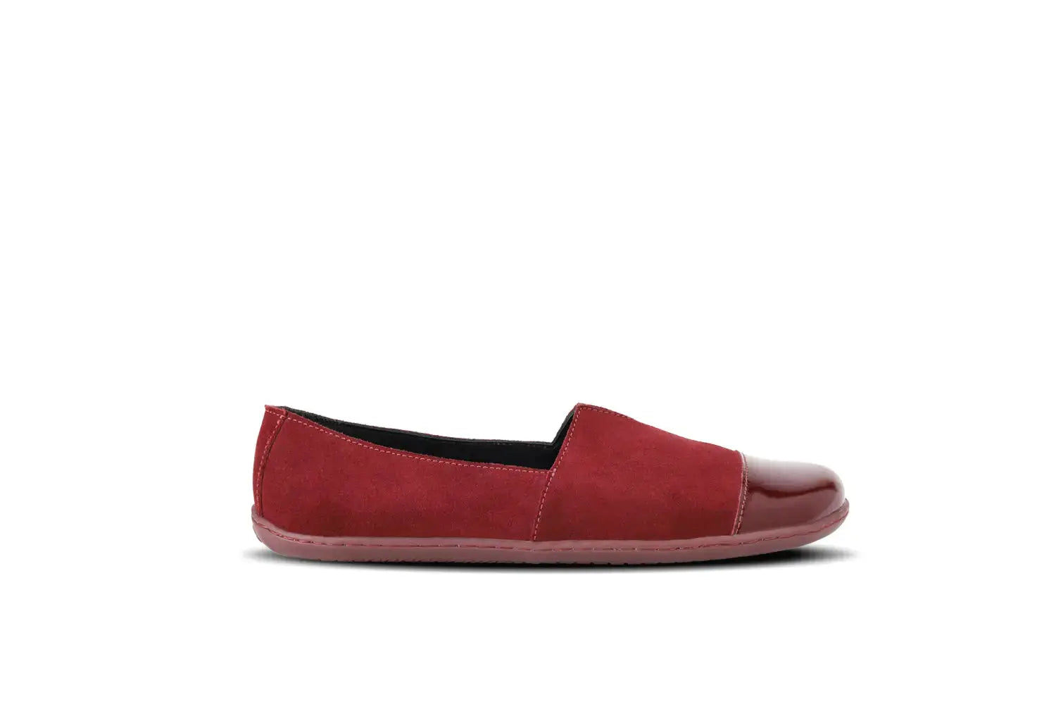 Be Lenka - Rosaluna Burgundy - Mocasines barefoot para mujer