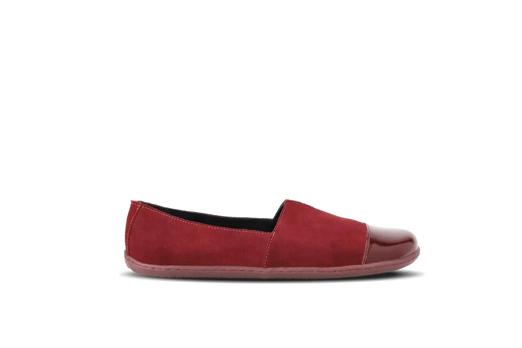Be Lenka - Rosaluna Burgundy - Mocasines barefoot para mujer