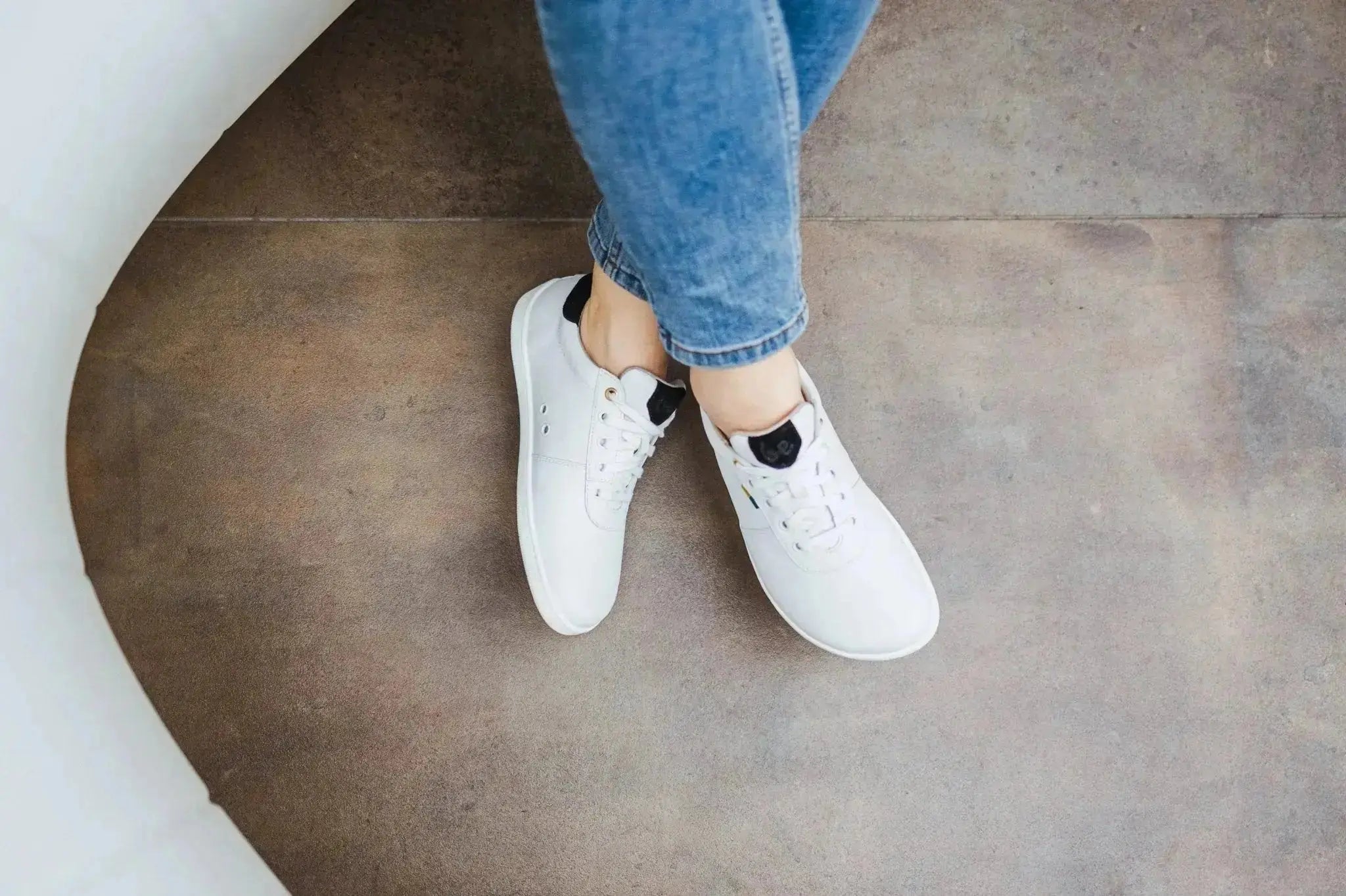 Be Lenka - Royale Blanc & Noir - Chaussures barefoot