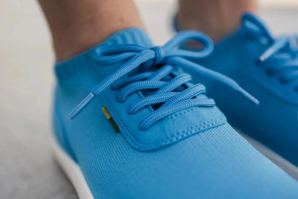 Be Lenka - Stride Blue & White - Zapatillas barefoot unisex azules
