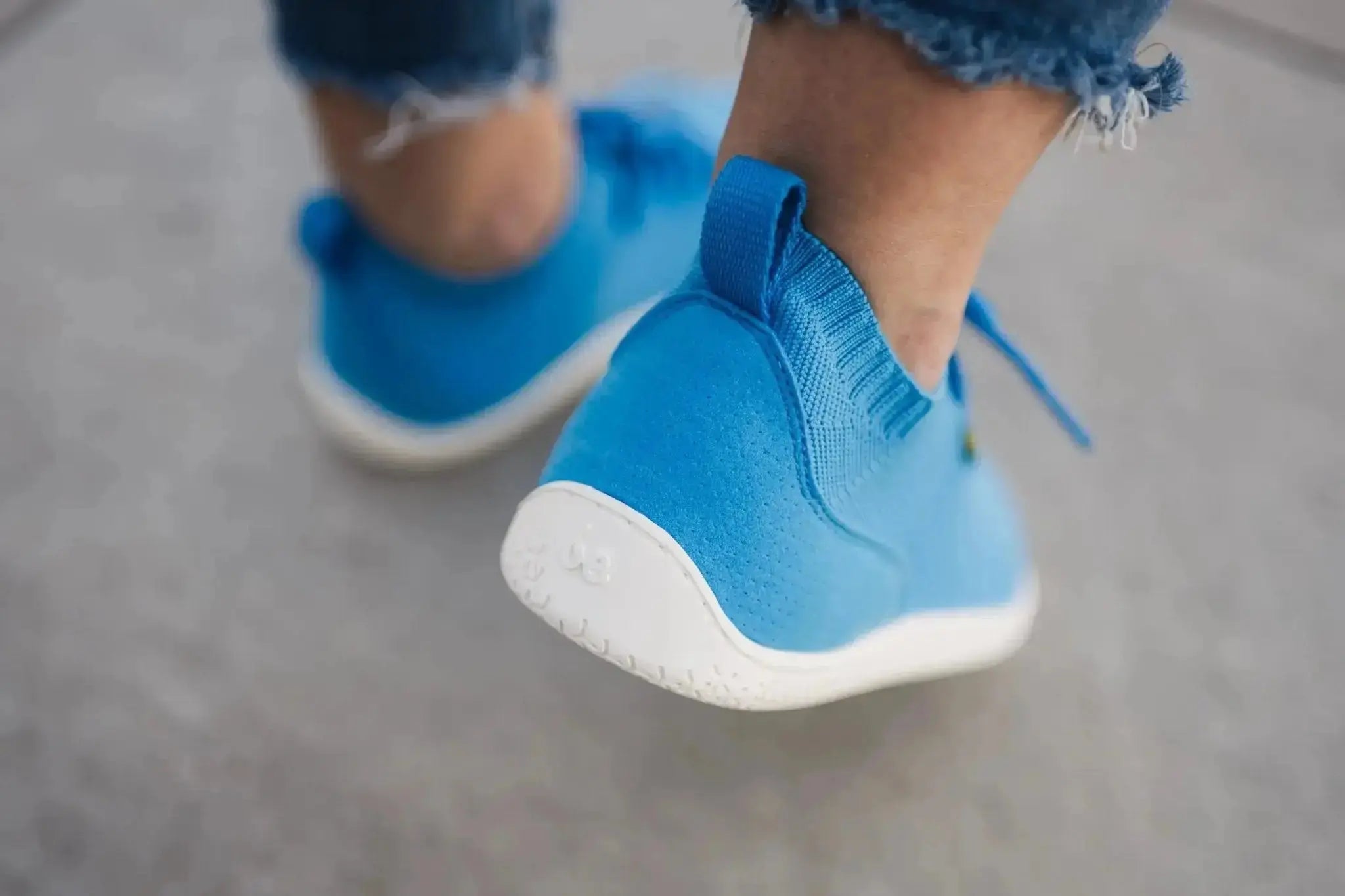 Be Lenka - Stride Blue & White - Zapatillas barefoot unisex azules