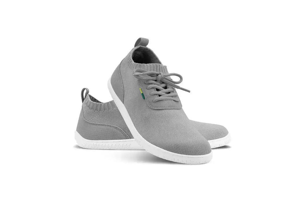Be Lenka - Stride Grey & White - Zapatillas barefoot unisex grises talla 42
